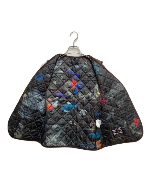 LAVENHAM（ラベンハム）LAVENHAM (ラベンハム) キルティングベスト ブラウン サイズ:Mの古着・服飾アイテム