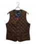 LAVENHAM（ラベンハム）の古着「キルティングベスト」｜ブラウン