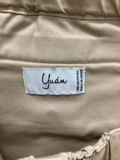 yuan（ユアン）yuan (ユアン) イージーパンツ ベージュ サイズ:ONE SIZEの古着・服飾アイテム