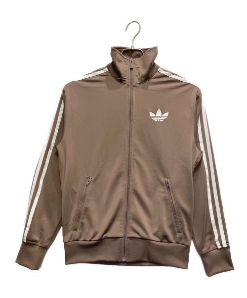 adidas（アディダス）adidas (アディダス) ファイヤーバード ルーズ トラックトップ ブラウン サイズ:ＸＳの古着・服飾アイテム