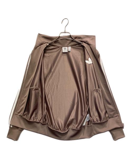 adidas（アディダス）adidas (アディダス) ファイヤーバード ルーズ トラックトップ ブラウン サイズ:ＸＳの古着・服飾アイテム