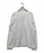 Graphpaperグラフペーパー）の古着「L/S Oversized Tee」｜ホワイト