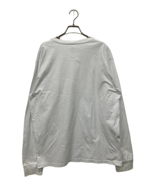 Graphpaper（グラフペーパー）Graphpaper (グラフペーパー) L/S Oversized Tee ホワイト サイズ:3の古着・服飾アイテム