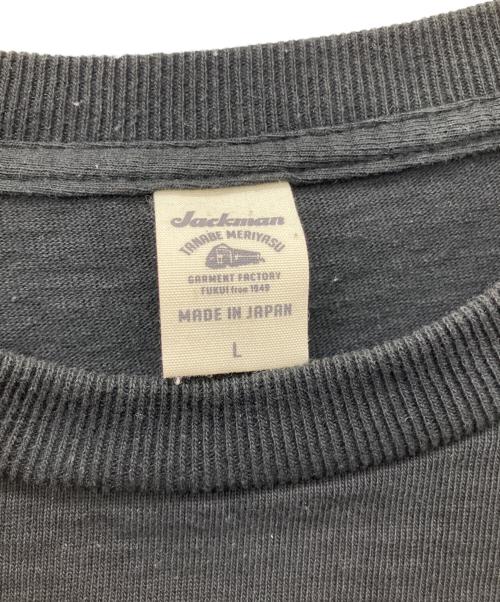 JACKMAN（ジャックマン）jackman (ジャックマン) Dotsume Pocket T-Shirt ブラック サイズ:Lの古着・服飾アイテム