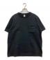 jackman（ジャックマン）の古着「Dotsume Pocket T-Shirt」｜ブラック