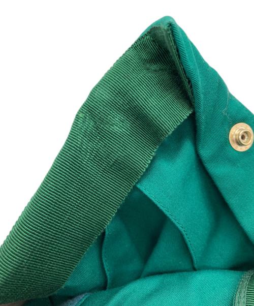 DRAWER（ドゥロワー）Drawer (ドゥロワー) ギャバストレッチワイドパンツ グリーン サイズ:36の古着・服飾アイテム