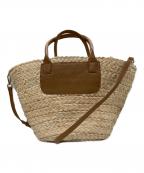 DEAN&DELUCA×BEAMS COUTUREディーンアンドデルーカ×ビームス クチュール）の古着「2WAY保冷かごバッグ 大」｜ベージュ