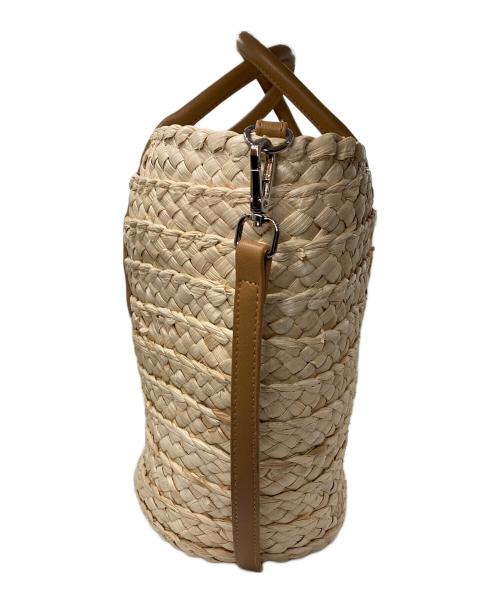 DEAN&DELUCA（ディーンアンドデルーカ）DEAN&DELUCA (ディーンアンドデルーカ) BEAMS COUTURE (ビームス クチュール) 2WAY保冷かごバッグ 大 ベージュの古着・服飾アイテム