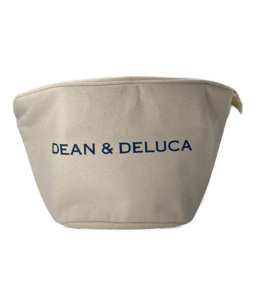 DEAN&DELUCA（ディーンアンドデルーカ）DEAN&DELUCA (ディーンアンドデルーカ) BEAMS COUTURE (ビームス クチュール) 2WAY保冷かごバッグ 大 ベージュの古着・服飾アイテム