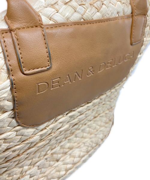 DEAN&DELUCA（ディーンアンドデルーカ）DEAN&DELUCA (ディーンアンドデルーカ) BEAMS COUTURE (ビームス クチュール) 2WAY保冷かごバッグ 大 ベージュの古着・服飾アイテム