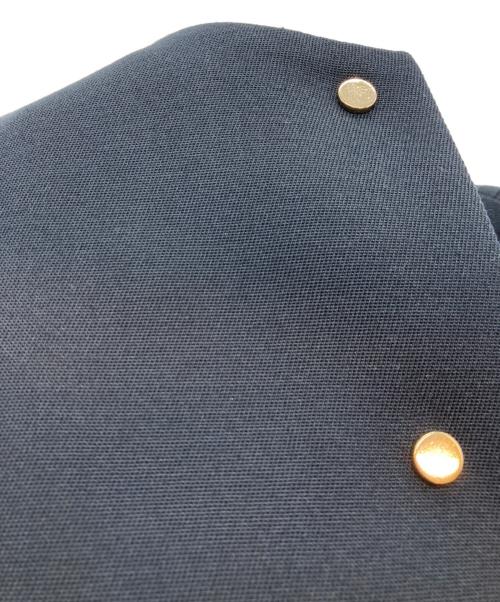 IENA（イエナ）IENA (イエナ) BOXYノーカラーコート ネイビー サイズ:36の古着・服飾アイテム