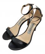 NEBULONIEネブローニ）の古着「アンクルストラップサンダル」｜ブラック