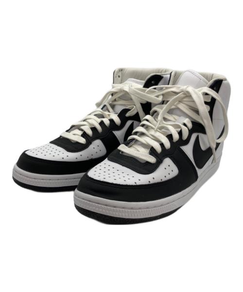 NIKE（ナイキ）NIKE (ナイキ) COMME des GARCONS HOMME PLUS (コムデギャルソンオムプリュス) TERMINATOR HIGH SP ハイカットスニーカー ブラック サイズ:27.5の古着・服飾アイテム