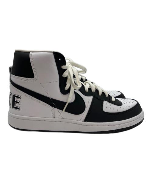 NIKE（ナイキ）NIKE (ナイキ) COMME des GARCONS HOMME PLUS (コムデギャルソンオムプリュス) TERMINATOR HIGH SP ハイカットスニーカー ブラック サイズ:27.5の古着・服飾アイテム