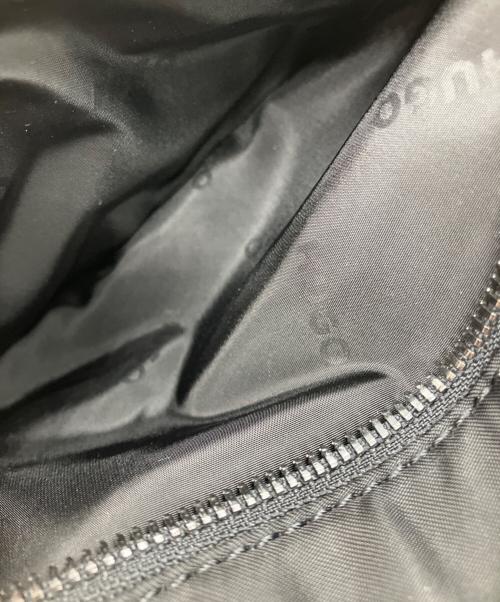 HUGO（ヒューゴ ボス）HUGO (ヒューゴ ボス) HUGO　ロゴエンボス　ウエストバッグ ブラックの古着・服飾アイテム