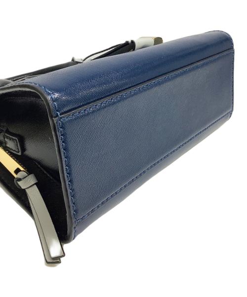 MARC JACOBS（マークジェイコブズ）MARC JACOBS (マークジェイコブズ) 2WAYショルダーバッグ ネイビーの古着・服飾アイテム