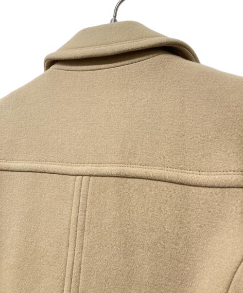 BLUE LABEL CRESTBRIDGE（ブルーレーベルクレストブリッジ）BLUE LABEL CRESTBRIDGE (ブルーレーベルクレストブリッジ) ウールブレンドコート ベージュ サイズ:38の古着・服飾アイテム