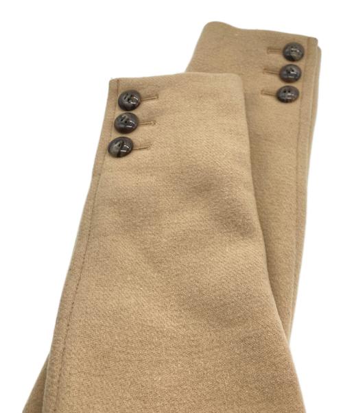 BLUE LABEL CRESTBRIDGE（ブルーレーベルクレストブリッジ）BLUE LABEL CRESTBRIDGE (ブルーレーベルクレストブリッジ) ウールブレンドコート ベージュ サイズ:38の古着・服飾アイテム