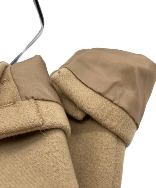 BLUE LABEL CRESTBRIDGE（ブルーレーベルクレストブリッジ）BLUE LABEL CRESTBRIDGE (ブルーレーベルクレストブリッジ) ウールブレンドコート ベージュ サイズ:38の古着・服飾アイテム