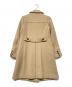 BLUE LABEL CRESTBRIDGE (ブルーレーベルクレストブリッジ) ウールブレンドコート ベージュ サイズ:38：7000円