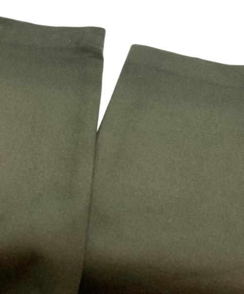 AURALEE（オーラリー）AURALEE (オーラリー) LIGHT MELTON EASY SLACKS オリーブ サイズ:4の古着・服飾アイテム
