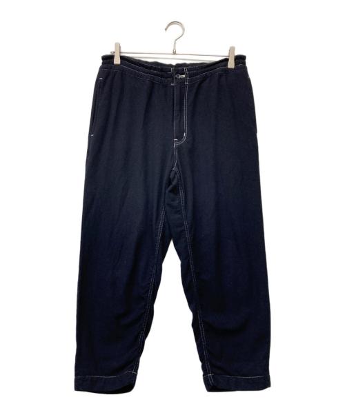 COMME des GARCONS HOMME DEUX（コムデギャルソン オム ドゥ）COMME des GARCONS HOMME DEUX (コムデギャルソン オム ドゥ) カシミヤブレンドウールイージーパンツ ネイビー サイズ:XSの古着・服飾アイテム