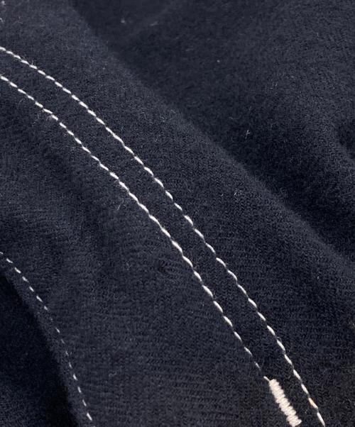 COMME des GARCONS HOMME DEUX（コムデギャルソン オム ドゥ）COMME des GARCONS HOMME DEUX (コムデギャルソン オム ドゥ) カシミヤブレンドウールイージーパンツ ネイビー サイズ:XSの古着・服飾アイテム