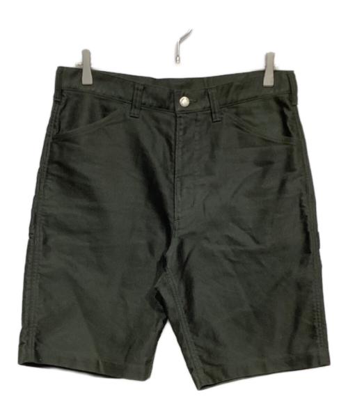 COMME des GARCONS HOMME（コムデギャルソン オム）COMME des GARCONS HOMME (コムデギャルソン オム) 製品洗い加工ハーフパンツ　HA-P033 AD2017 オリーブ サイズ:Sの古着・服飾アイテム