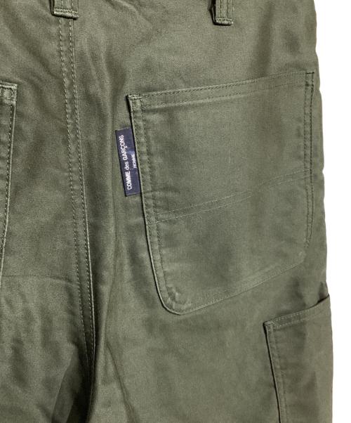 COMME des GARCONS HOMME（コムデギャルソン オム）COMME des GARCONS HOMME (コムデギャルソン オム) 製品洗い加工ハーフパンツ　HA-P033 AD2017 オリーブ サイズ:Sの古着・服飾アイテム