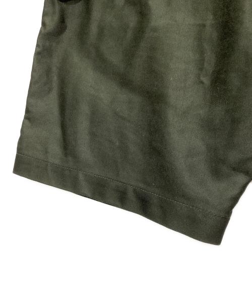 COMME des GARCONS HOMME（コムデギャルソン オム）COMME des GARCONS HOMME (コムデギャルソン オム) 製品洗い加工ハーフパンツ　HA-P033 AD2017 オリーブ サイズ:Sの古着・服飾アイテム