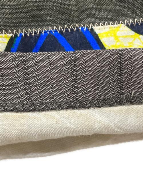 COMME des GARCONS JUNYA WATANABE MAN（コム デ ギャルソン ジュンヤ ワタナベ マン）COMME des GARCONS JUNYA WATANABE MAN (コム デ ギャルソン ジュンヤ ワタナベ マン) パッチワークハーフパンツ グレー サイズ: Sの古着・服飾アイテム