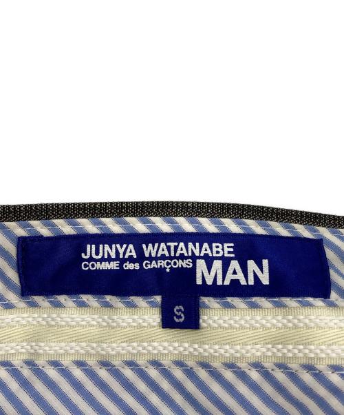 COMME des GARCONS JUNYA WATANABE MAN（コム デ ギャルソン ジュンヤ ワタナベ マン）COMME des GARCONS JUNYA WATANABE MAN (コム デ ギャルソン ジュンヤ ワタナベ マン) パッチワークハーフパンツ グレー サイズ: Sの古着・服飾アイテム