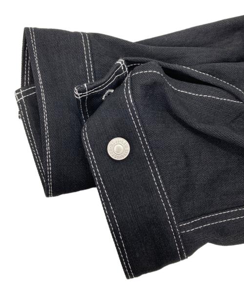 eYe COMME des GARCONS JUNYAWATANABE MAN（アイ コム デ ギャルソン ジュンヤ ワタナベ マン）eYe COMME des GARCONS JUNYAWATANABE MAN (アイ コム デ ギャルソン ジュンヤ ワタナベ マン) LEVI'S (リーバイス) 綿デニム Levi's Wネームコート ブラック サイズ:XSの古着・服飾アイテム