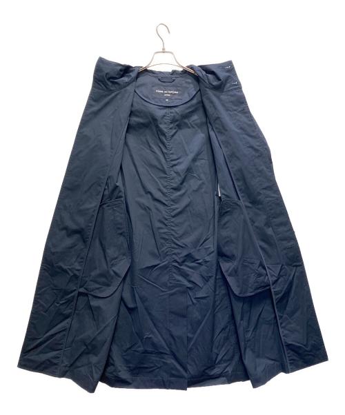 COMME des GARCONS HOMME（コムデギャルソン オム）COMME des GARCONS HOMME (コムデギャルソン オム) ウェザーフーデッド コート ネイビー サイズ:XSの古着・服飾アイテム