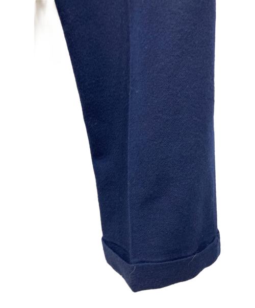 JUNYA WATANABE MAN PINK（ジュンヤワタナベマン ピンク）JUNYA WATANABE MAN PINK (ジュンヤワタナベマン ピンク) ウールワイドパンツ ネイビー サイズ:Mの古着・服飾アイテム