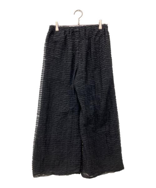 tricot COMME des GARCONS（トリココムデギャルソン）tricot COMME des GARCONS (トリココムデギャルソン) フリルティアードパンツ ブラック サイズ:Freeの古着・服飾アイテム