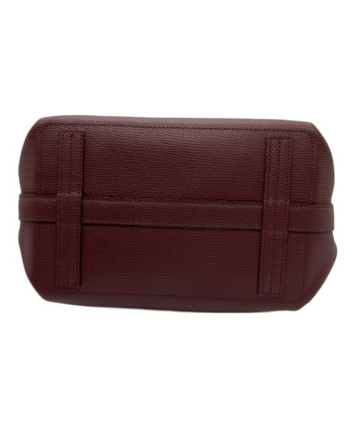 A.D.M.J.（エーディーエムジェイ）A.D.M.J. (エーディーエムジェイ) ダノビオボトムアクセントショルダーバッグ ワインレッドの古着・服飾アイテム