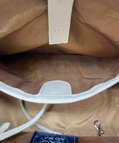 A.D.M.J.（エーディーエムジェイ）A.D.M.J. (エーディーエムジェイ) ダノビオボトムアクセントショルダーバッグ ワインレッドの古着・服飾アイテム