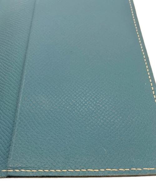 HERMES（エルメス）HERMES (エルメス) 手帳カバー ブルーの古着・服飾アイテム
