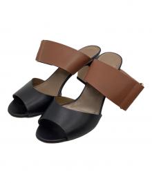 HERMES（エルメス）の古着「サンダル」｜ブラック×ブラウン