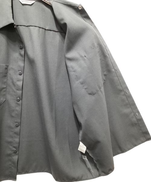 COOTIE PRODUCTIONS（クーティープロダクツ）COOTIE PRODUCTIONS (クーティープロダクツ) T/W Fly Front Work L/S Shirt グレー サイズ:Sの古着・服飾アイテム