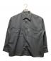 COOTIE PRODUCTIONS（クーティープロダクツ）の古着「T/W Fly Front Work L/S Shirt」｜グレー