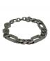 DIESEL (ディーゼル) チェーンブレスレット シルバー：7000円