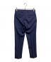BEAMS F (ビームスエフ) GERMANO (ジェルマーノ) NOPLEATS TROPICAL WOOL PANTS ネイビー サイズ:42：6000円