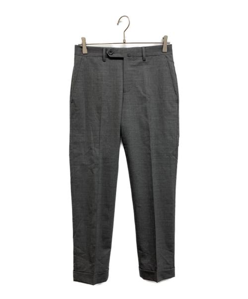 BEAMS F（ビームスエフ）BEAMS F (ビームスエフ) GERMANO (ジェルマーノ) NOPLEATS TROPICAL WOOL PANTS ライトグレー サイズ:42の古着・服飾アイテム