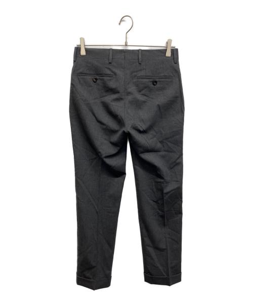 BEAMS F（ビームスエフ）BEAMS F (ビームスエフ) GERMANO (ジェルマーノ) NOPLEATS TROPICAL WOOL PANTS グレー サイズ:42の古着・服飾アイテム