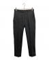 BEAMS F（ビームスエフ）の古着「NOPLEATS TROPICAL WOOL PANTS」｜グレー