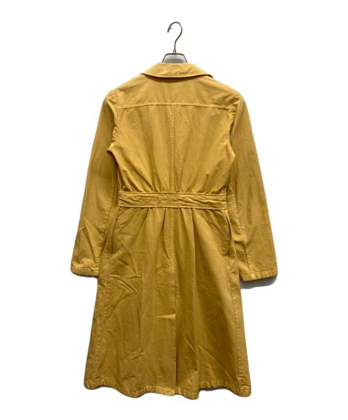 MARNI（マルニ）MARNI (マルニ) ウエストマーク ワークコート イエロー サイズ:42の古着・服飾アイテム