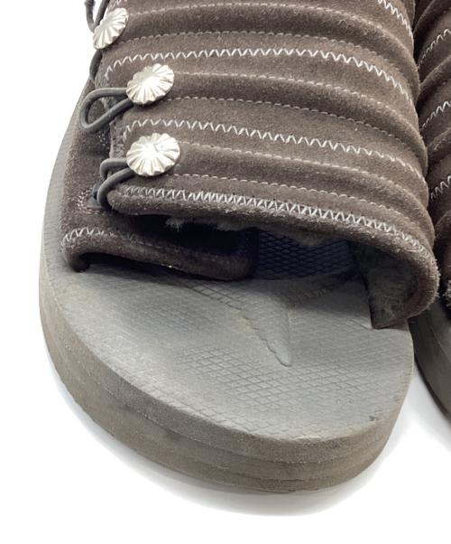 TOGA ARCHIVES（トーガアーカイブス）TOGA ARCHIVES (トーガアーカイブス) suicoke (スイコック) MURA サンダル ブラウン サイズ:28の古着・服飾アイテム