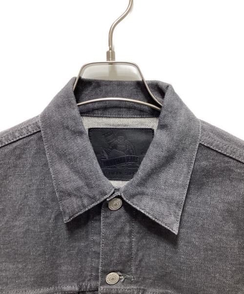 MOMOTARO JEANS（桃太郎ジーンズ）MOMOTARO JEANS (桃太郎ジーンズ) 14oz.グレーデニム 3rd Type デニムジャケット グレー サイズ:Mの古着・服飾アイテム